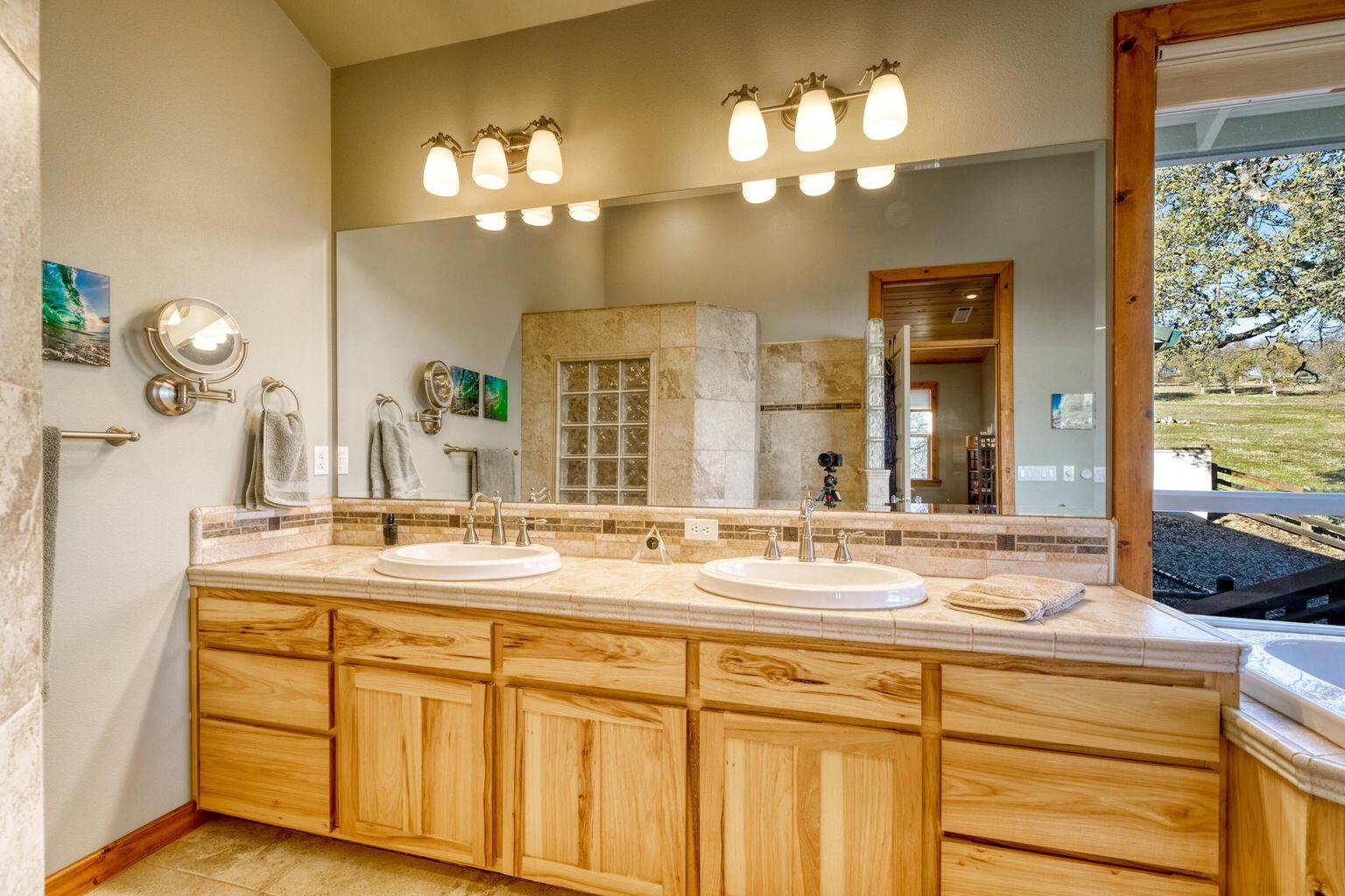 24470 Dersch Road Shingletown, CA 96088 - Photo 30 of 83 Double sink in master bath