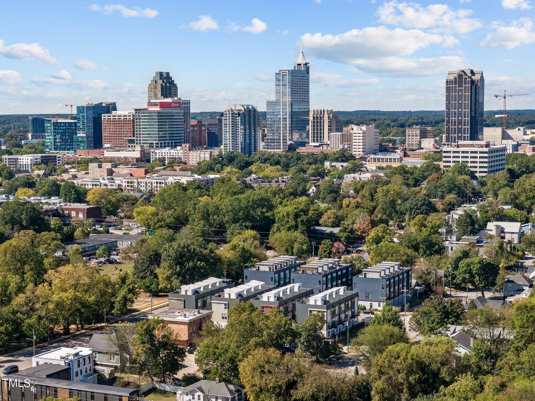 810 East Edenton Street Raleigh, NC 27601 - Photo 32 of 32 a view of a city with tall buildings