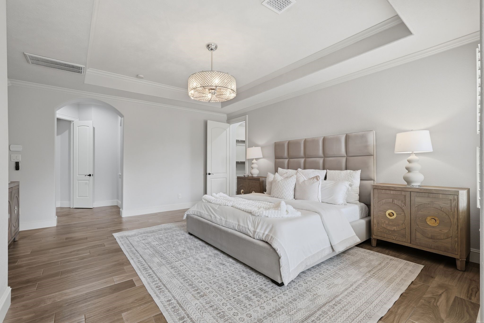 7603 Hogan Bridge Court Spring, TX 77389 - Photo 18 of 50 A retreat filled with natural light, featuring tray ceilings and plantation shutters.