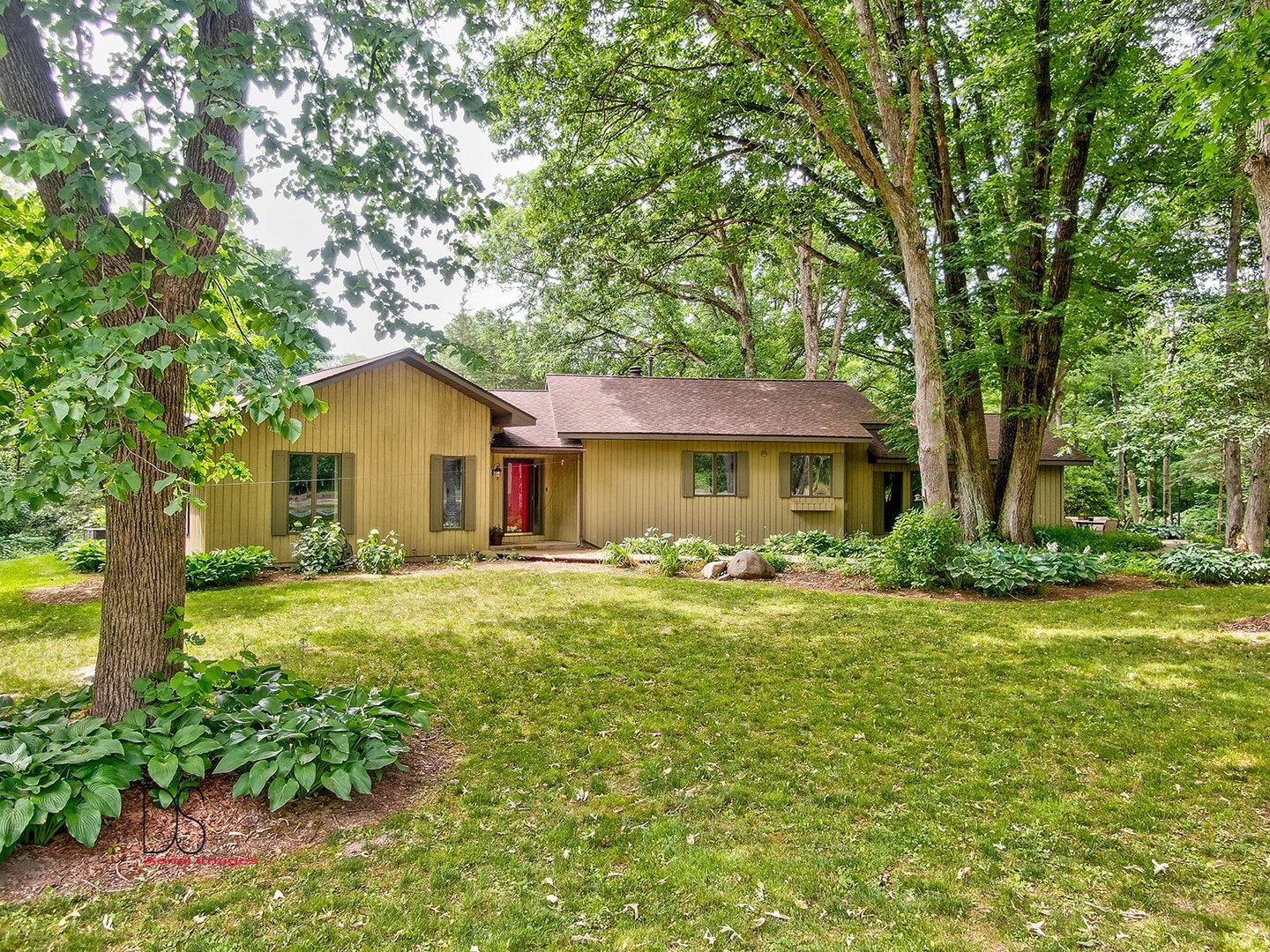 2048 North 3650th Road Serena, IL 60549 - Photo 1 of 82 a front view of a house with garden