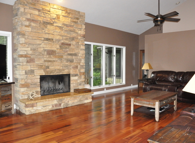 2048 North 3650th Road Serena, IL 60549 - Photo 19 of 82 a living room with furniture and a fireplace