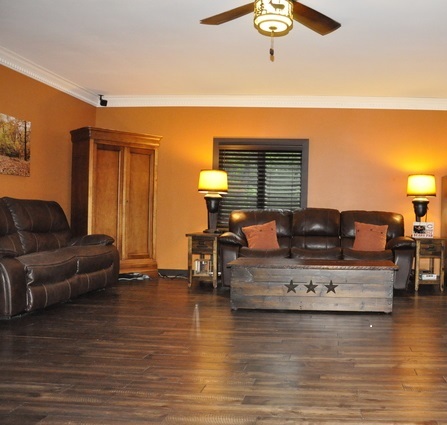 2048 North 3650th Road Serena, IL 60549 - Photo 41 of 82 a living room with furniture and a flat screen tv