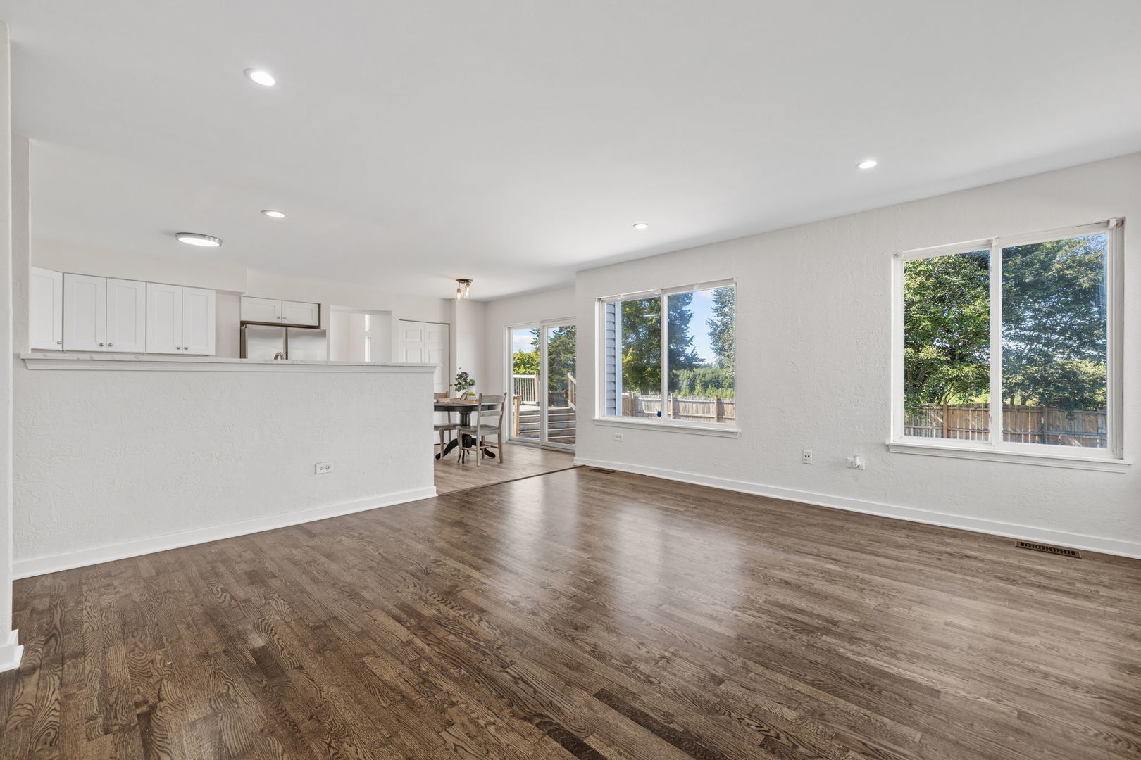 147 Willow Bend Bolingbrook, IL 60490 - Photo 10 of 22 a view of empty room with wooden floor and fan