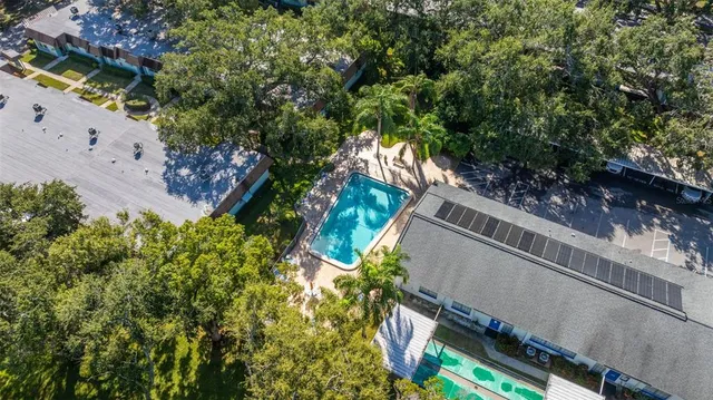 a view of a large building