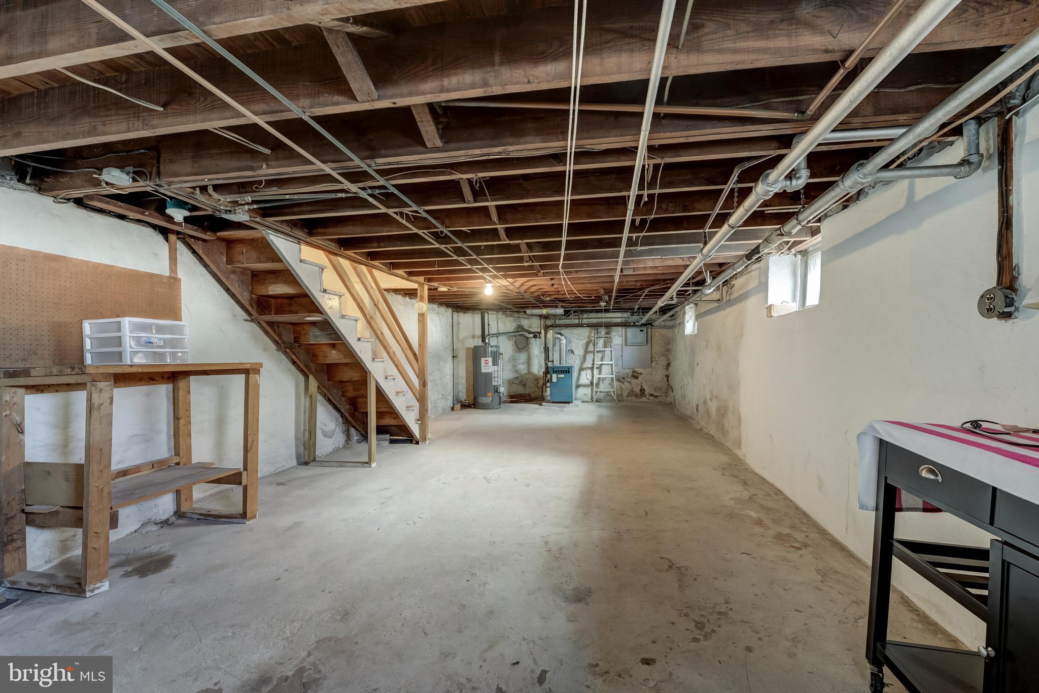 357 East County Line Road Ardmore, PA 19003 - Photo 24 of 27 Large, dry unfinished basement