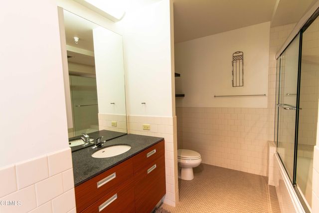 a car parked in a garage