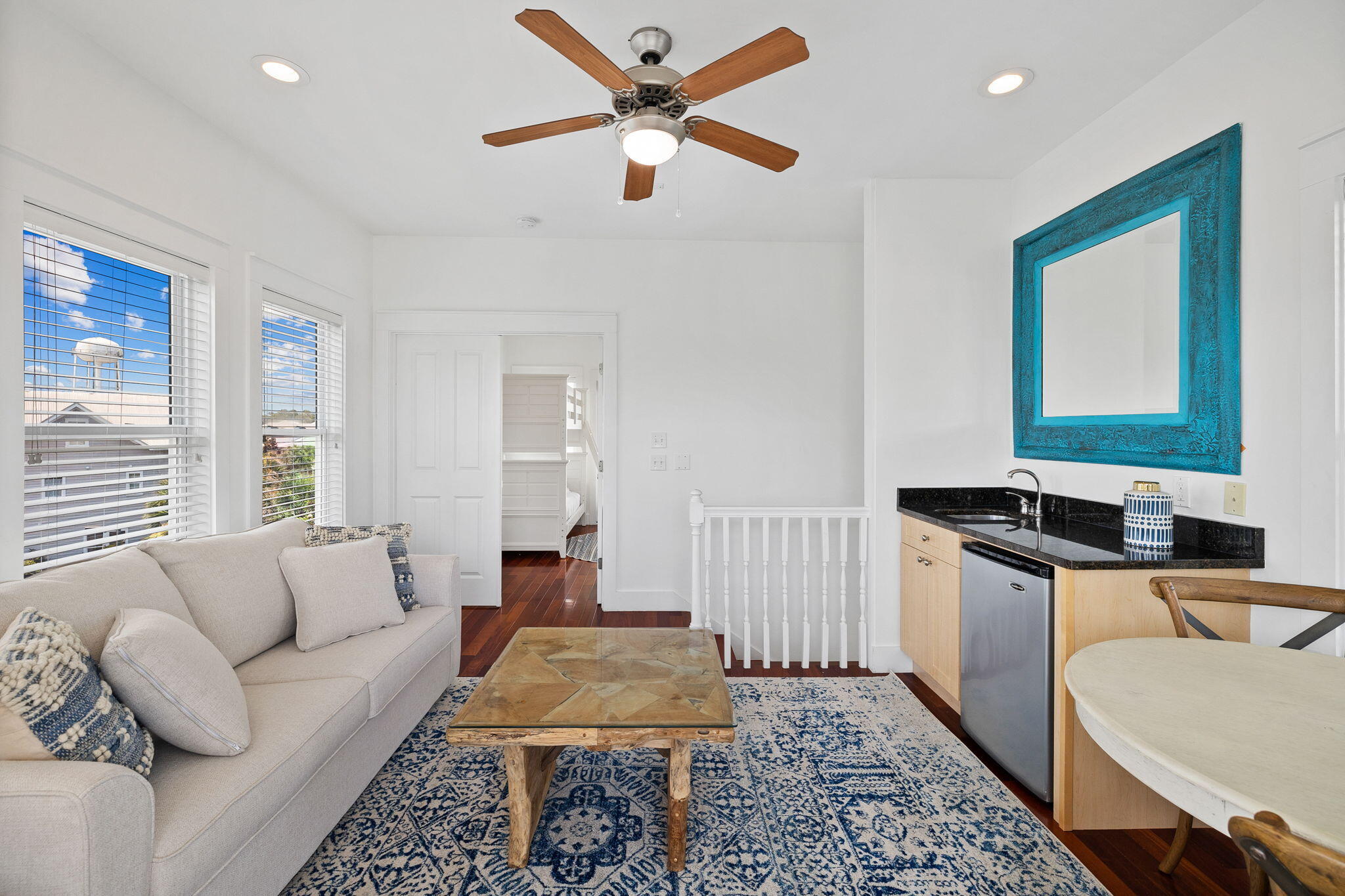 67 West Blue Crab Loop Inlet Beach, FL 32461 - Photo 48 of 78 a living room with furniture and a rug
