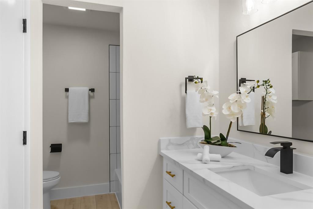 13103 Halwin Circle Dallas, TX 75243 - Photo 13 of 15 Bathroom featuring vanity and toilet