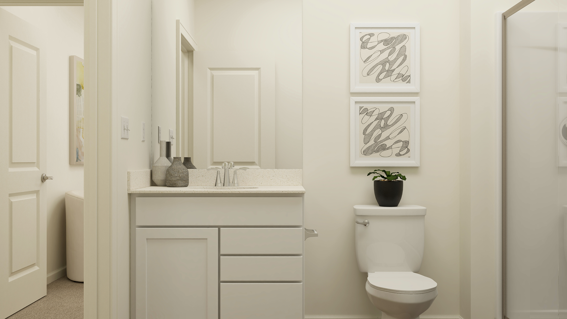 1851 Diamond Drive Elgin, IL 60124 - Photo 28 of 32 a bathroom with a toilet sink and mirror