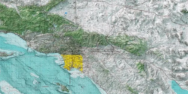 a view of a yard with trees