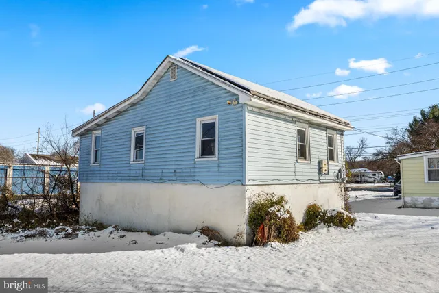 a backyard of a house