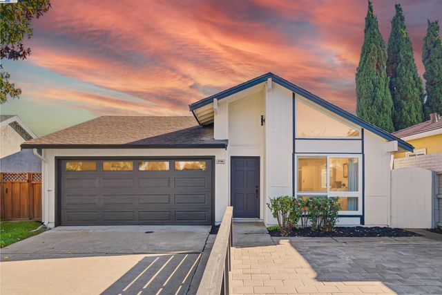 a front view of house