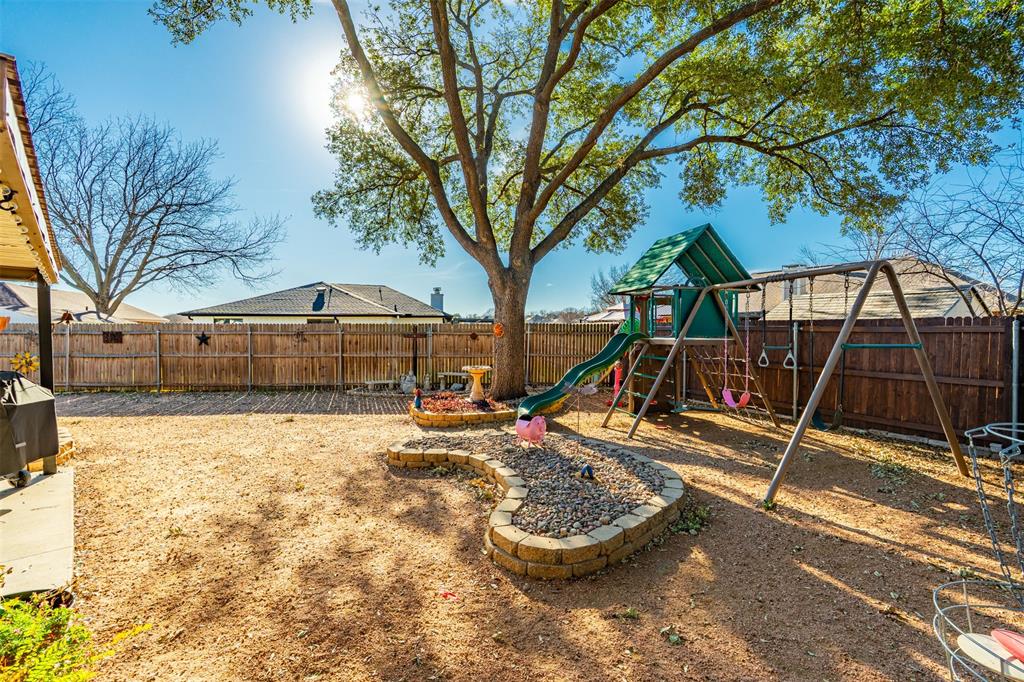 10159 Powderhorn Road Fort Worth, TX 76108 - Photo 20 of 21 a view of a house with backyard