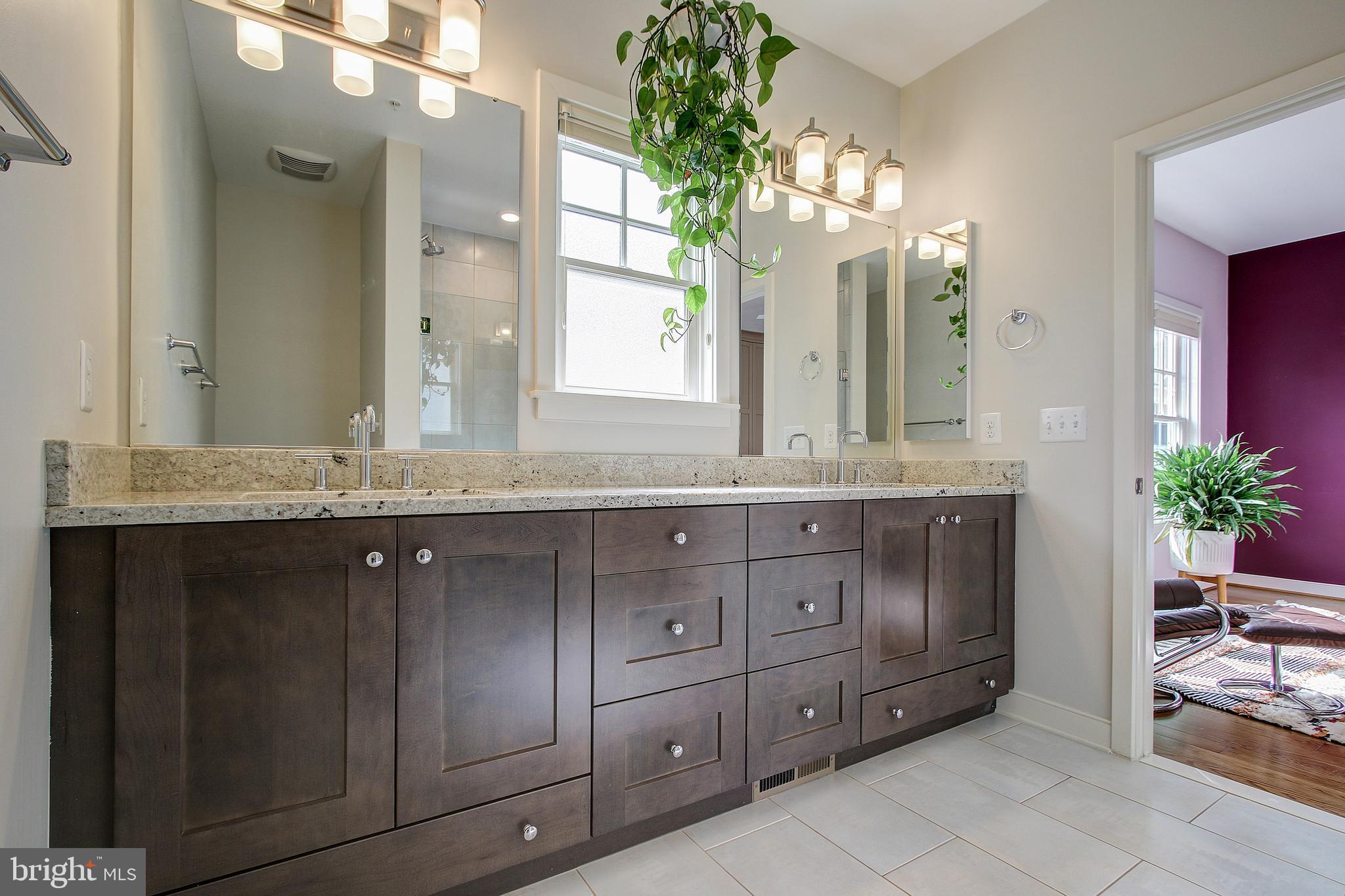 44 Ellsworth Heights Street Silver Spring, MD 20910 - Photo 33 of 42 Beautiful ensuite bath with dual sinks
