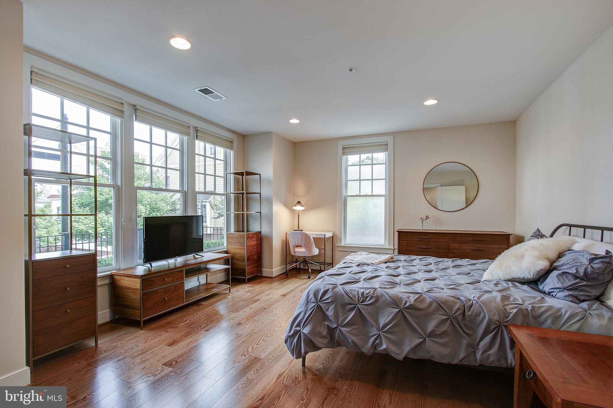 44 Ellsworth Heights Street Silver Spring, MD 20910 - Photo 6 of 42 Main level bedroom with amazing light!