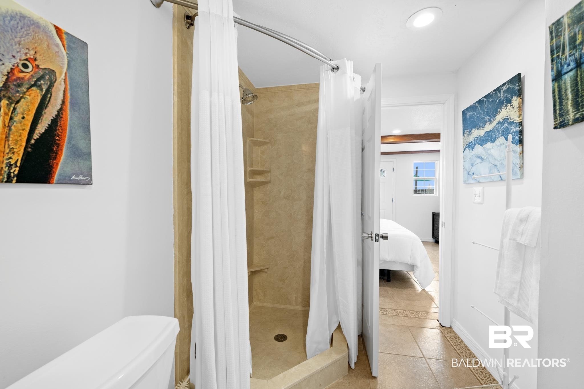 710 South Mobile Street, Unit 28 Fairhope, AL 36532 - Photo 9 of 45 Bedroom 3 Shower