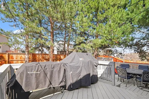 a outdoor space with furniture