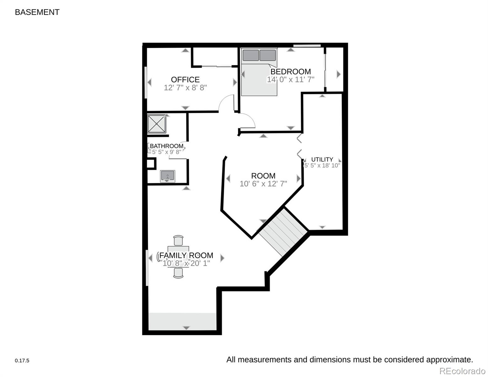 4425 Iran Street Denver, CO 80249 - Photo 34 of 36 a picture of a floor plan