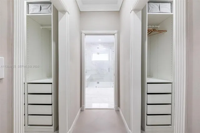 a view of a house with pool and chairs