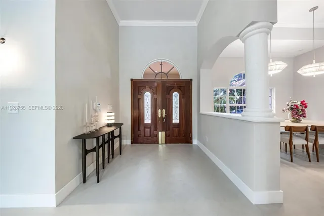 a bathroom with a shower and toilet