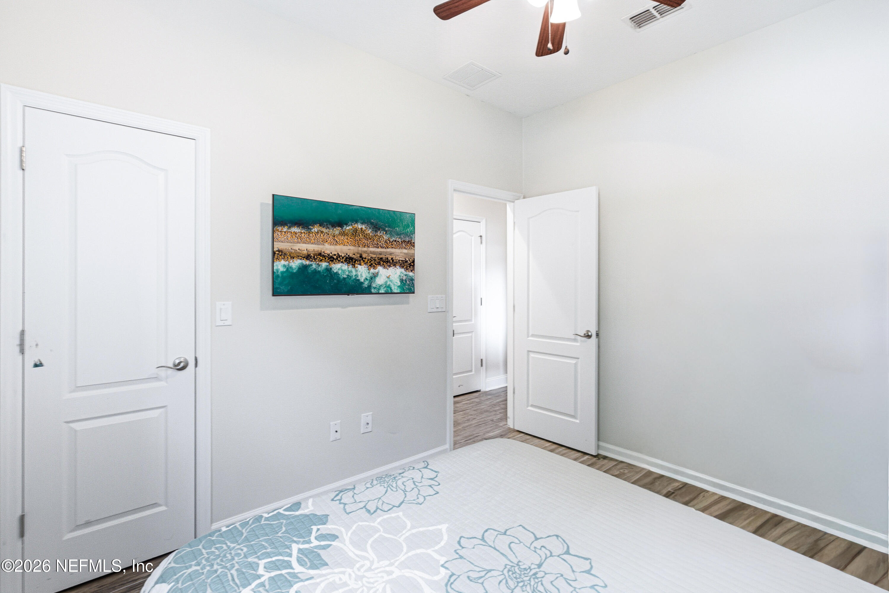 191 South Arabella Way St. Johns, FL 32259 - Photo 35 of 57 a view of a room with wooden floor and closet