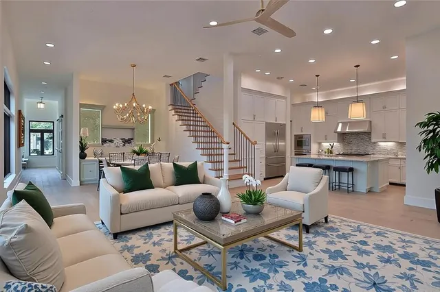 a view of an entryway with wooden floor and a window