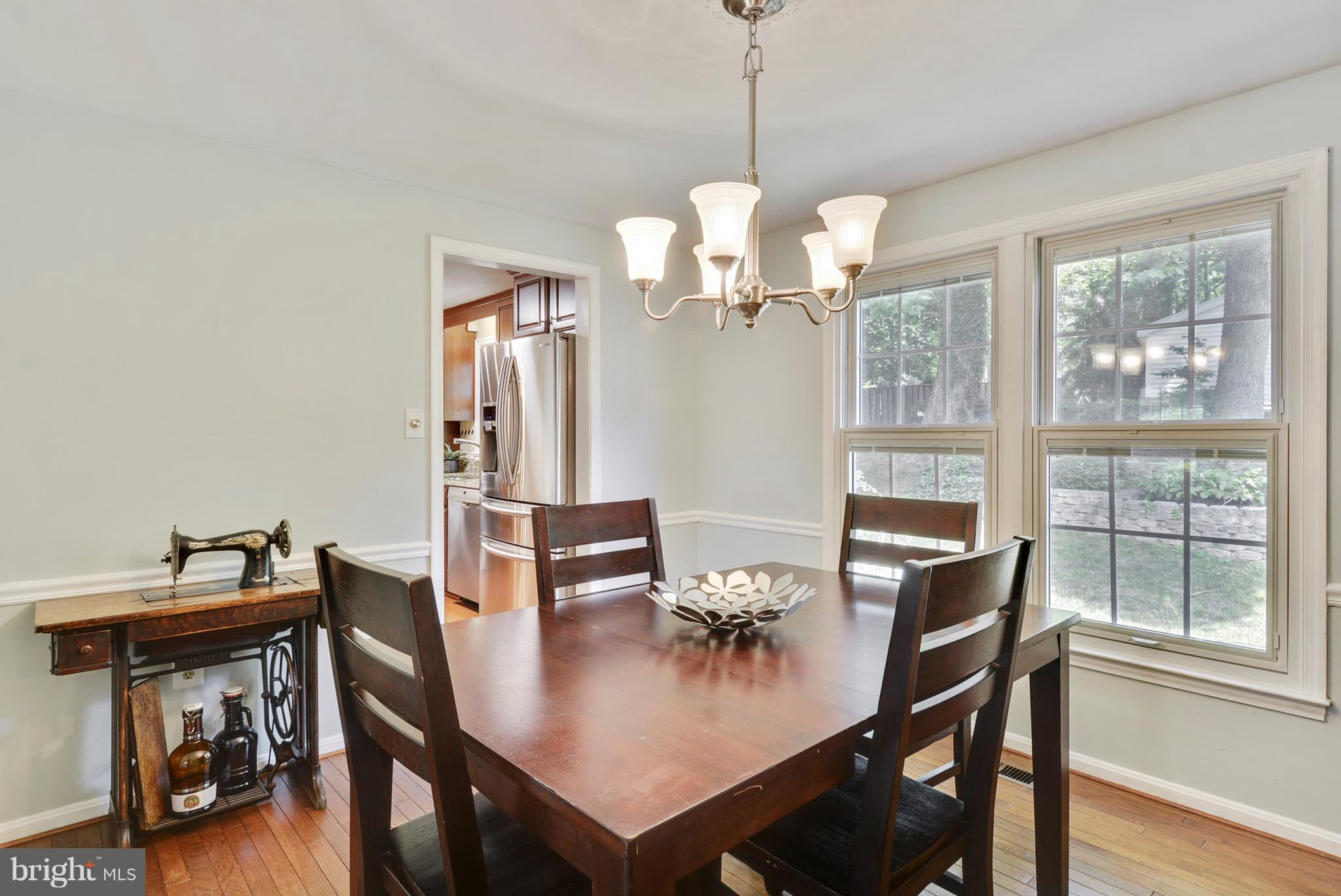 8303 Magic Leaf Road Springfield, VA 22153 - Photo 6 of 30 Dining Room has NEW Lighting!