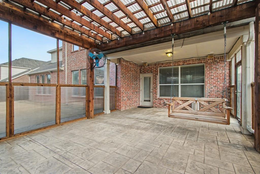 6131 Myrtle Lane Frisco, TX 75036 - Photo 28 of 34 a view of an empty room with a balcony