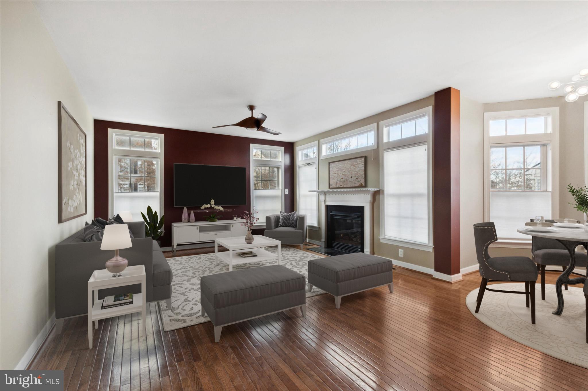 300 Kennard Road Perkasie, PA 18944 - Photo 4 of 40 Digitally staged- Living room