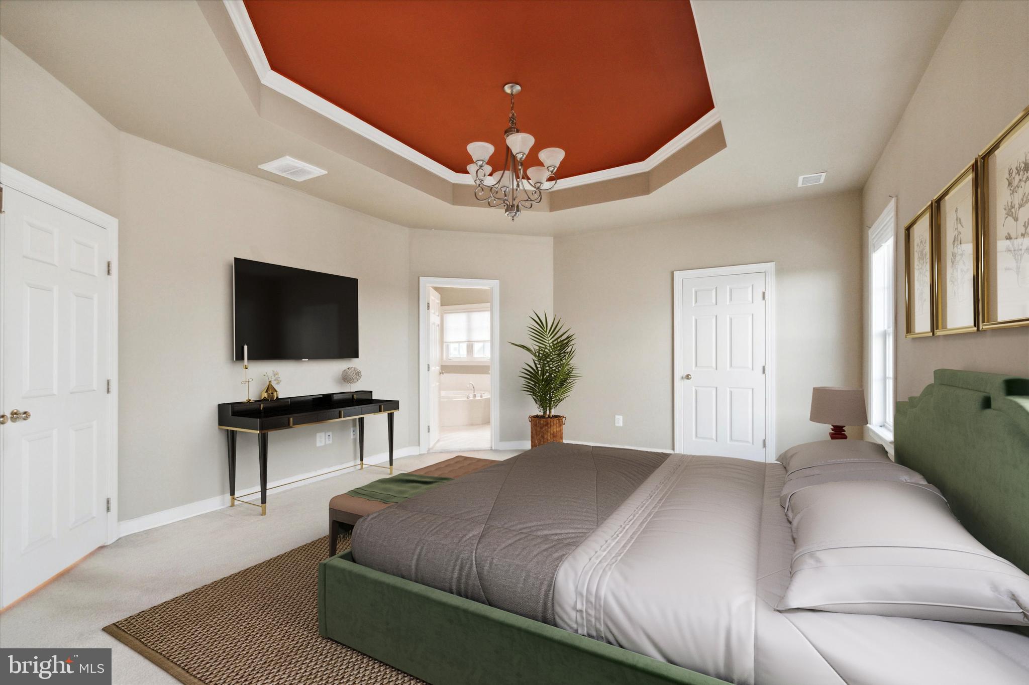 300 Kennard Road Perkasie, PA 18944 - Photo 5 of 40 Digitally staged- Main Bedroom