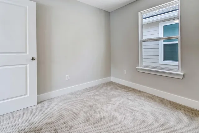 a view of empty room