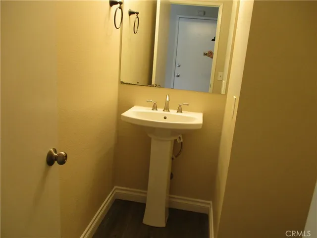 a bathroom with a sink