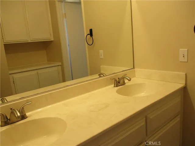 a bathroom with a sink and a tub