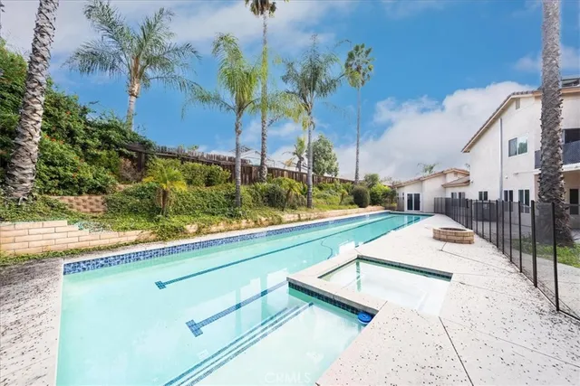a view of a terrace with a garden