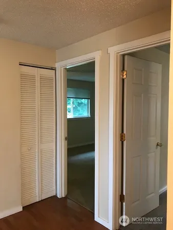 a view of closet area