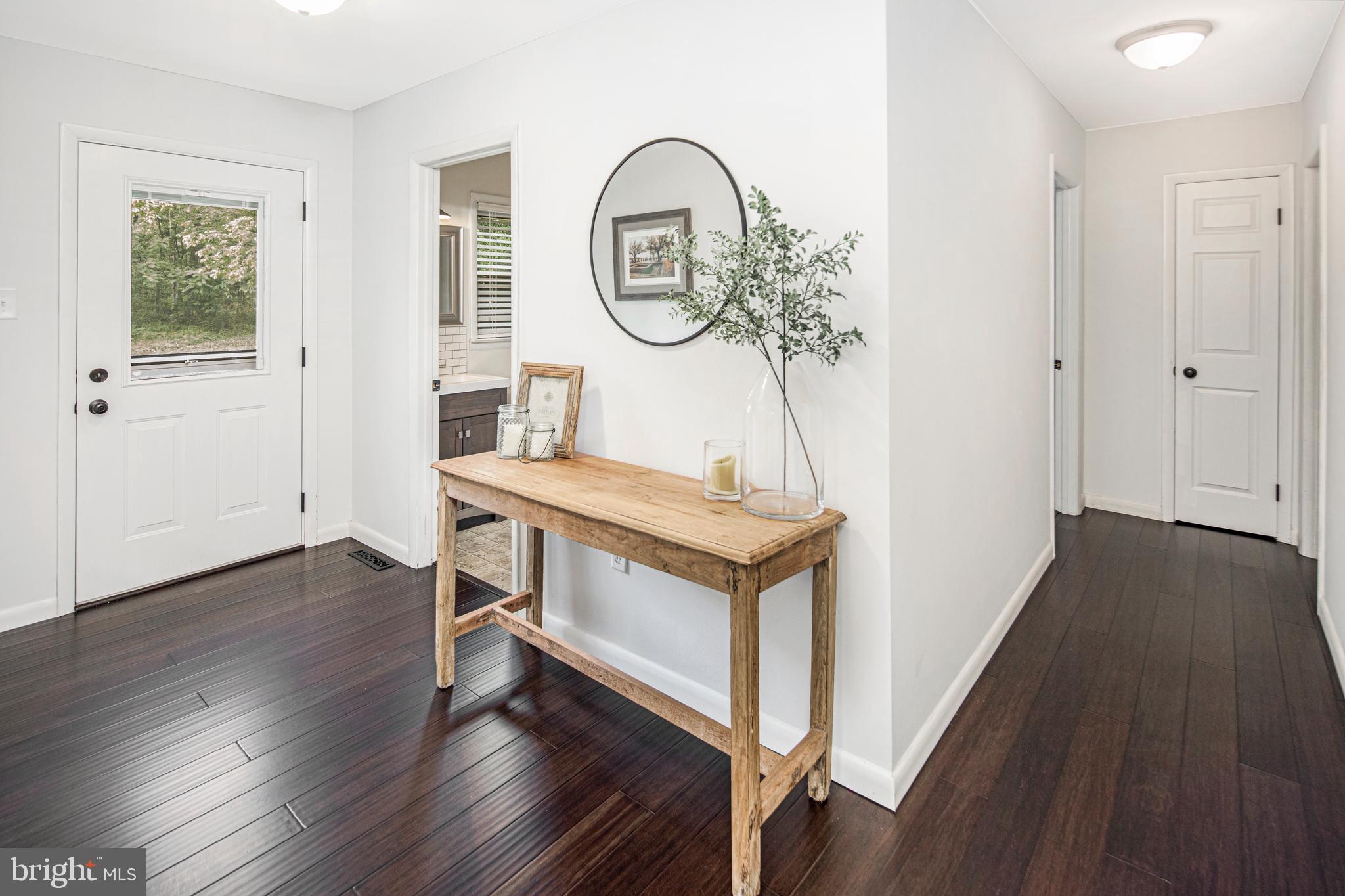 15403 Falling Waters Road Williamsport, MD 21795 - Photo 2 of 23 Inviting entryway with Bamboo Hardwoods