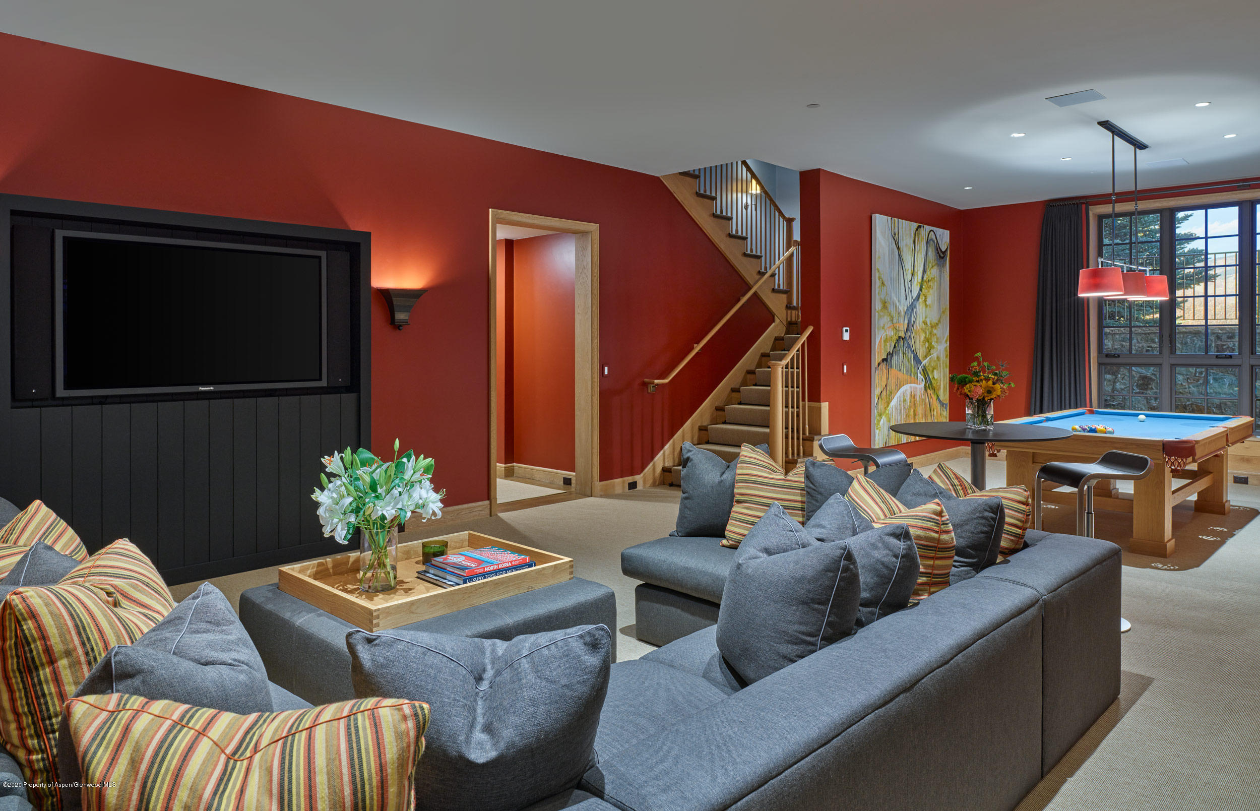 864 Moore Drive Aspen, CO 81611 - Photo 11 of 37 a living room with furniture potted plant and a window
