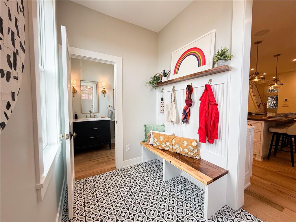 212 South Mathilda Street Pittsburgh, PA 15224 - Photo 34 of 38 a view of walk in closet with clothes and shoes