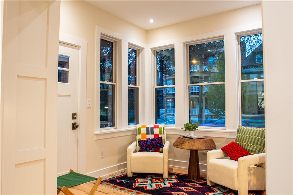 212 South Mathilda Street Pittsburgh, PA 15224 - Photo 6 of 38 a living room with furniture and window