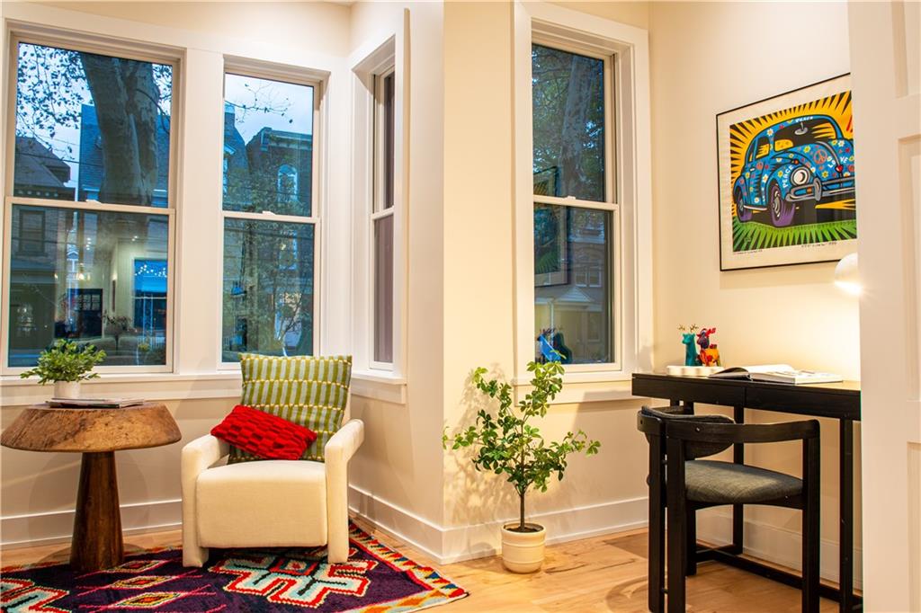212 South Mathilda Street Pittsburgh, PA 15224 - Photo 7 of 38 a living room with furniture and window