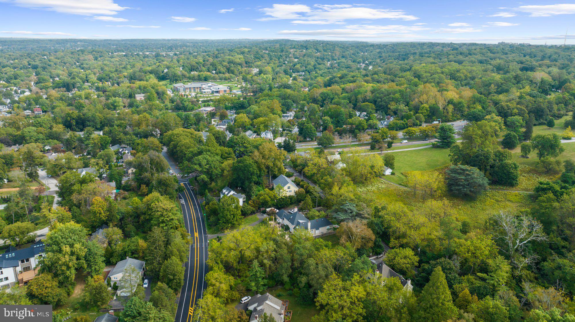 180 East Hillcrest Avenue Philadelphia, PA 19118 - Photo 32 of 32 a view of a city and lush green forest