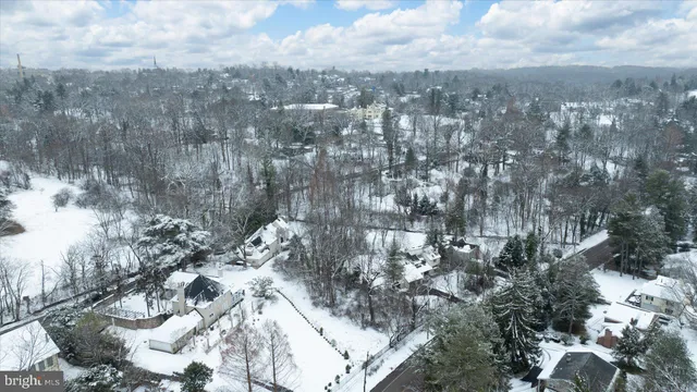 a view of a city of mountains