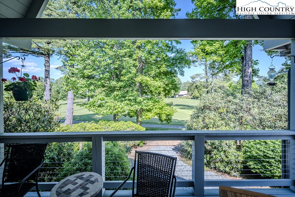 183 Rhododendron Loop Newland, NC 28657 - Photo 35 of 49 a view of a forest from a balcony