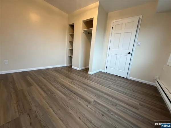 wooden floor in an empty room
