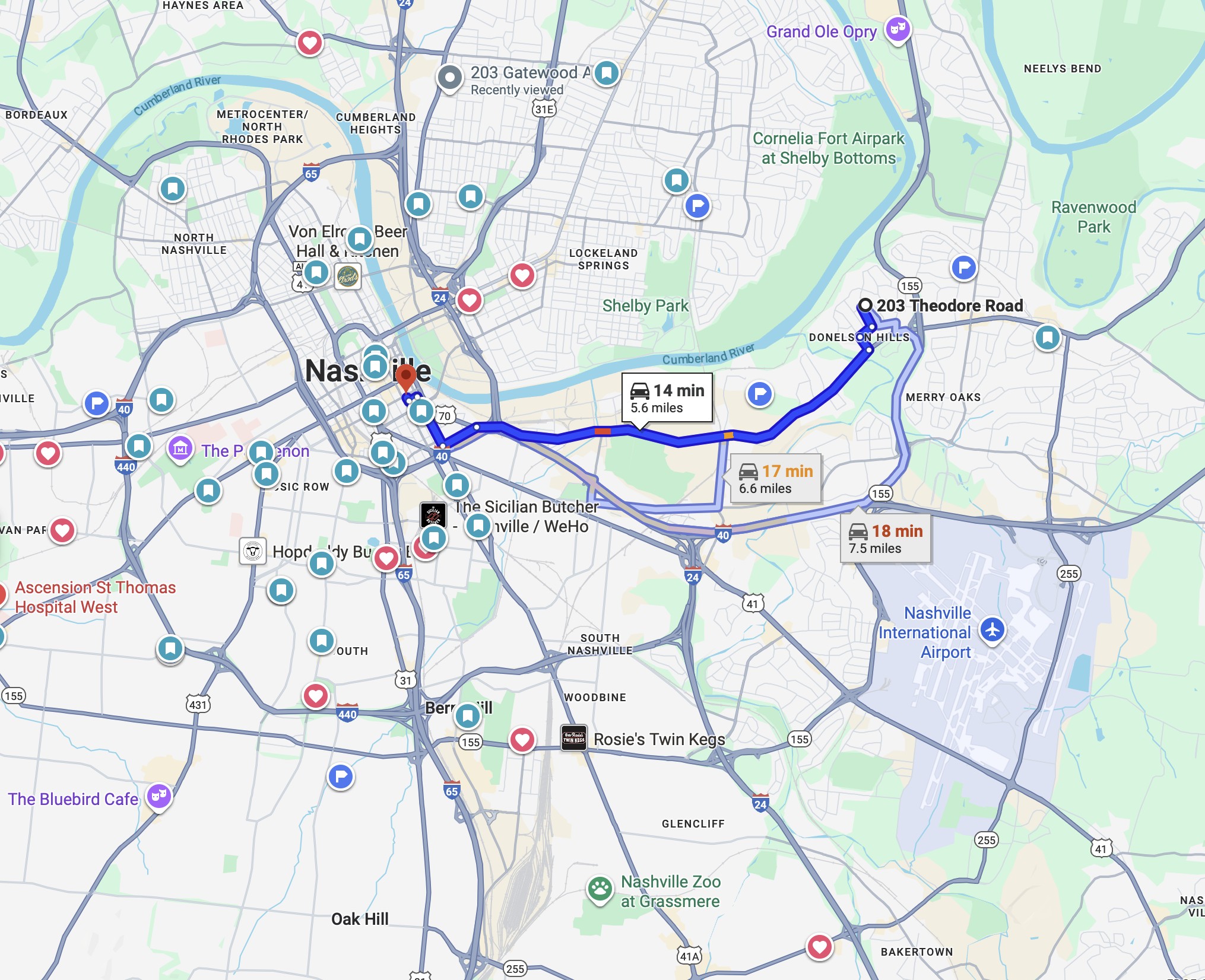 203 Theodore Road, Unit A Nashville, TN 37214 - Photo 16 of 19