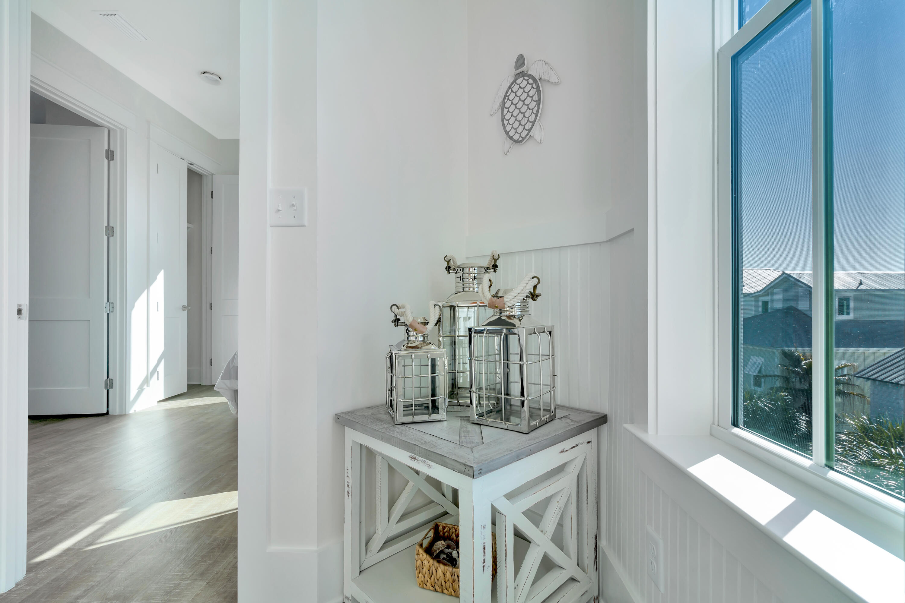 267 Beach Bike Way Inlet Beach Inlet Beach, FL 32461 - Photo 25 of 37 a view of a dining room with furniture and wooden floor