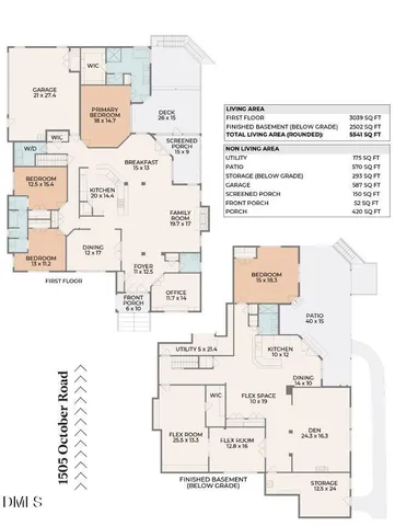 $975,000 | 1505 October Road, Raleigh, NC 27614