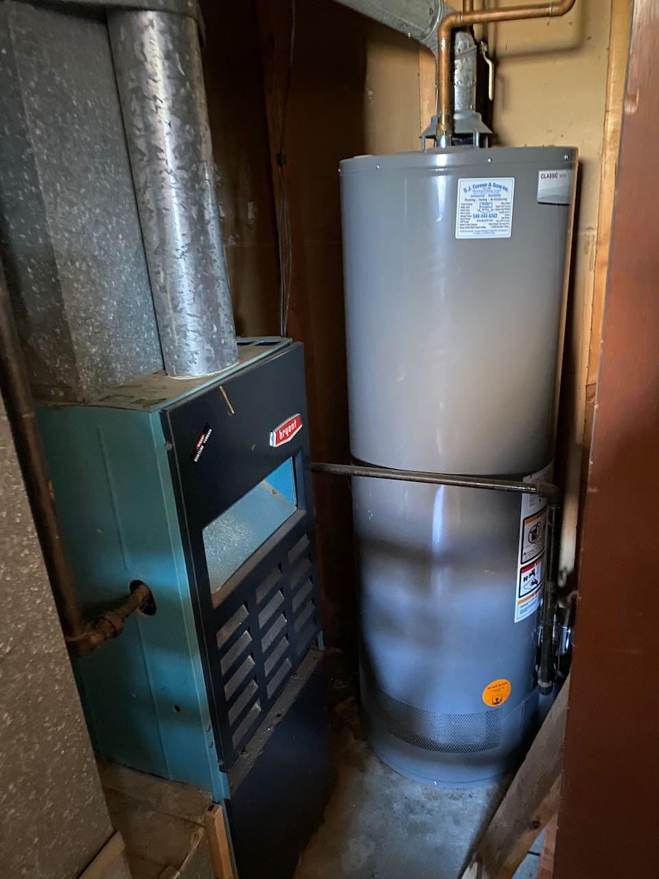 610 Olney Road Vinton, VA 24179 - Photo 30 of 42 a view of water heater room