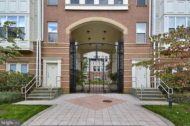 a view of a building with a swimming pool