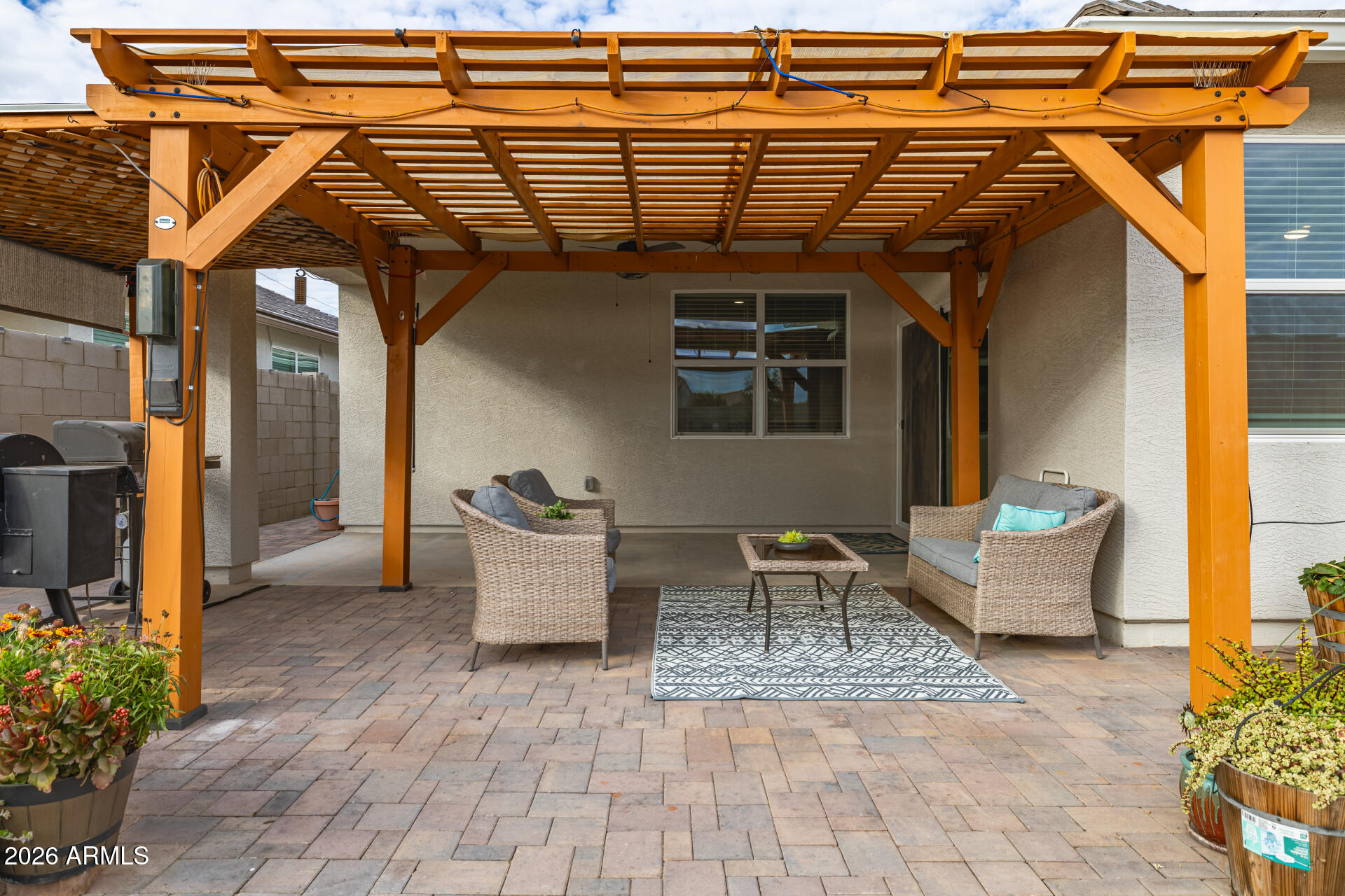 9471 Greenhouse Road Florence, AZ 85132 - Photo 20 of 22 Custom Pergola